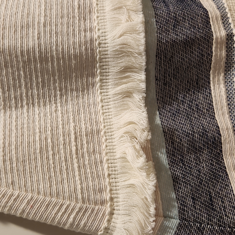 NWT ANTHRO | Hutch Striped Fringed Mini Dress - Picture 6 of 7